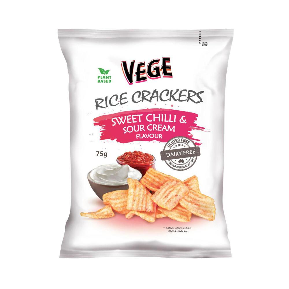 Rice Crackers - Sweet Chilli Sour Cream