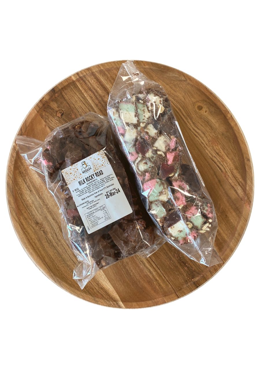 Milk Rocky Road 1KG Share Slab