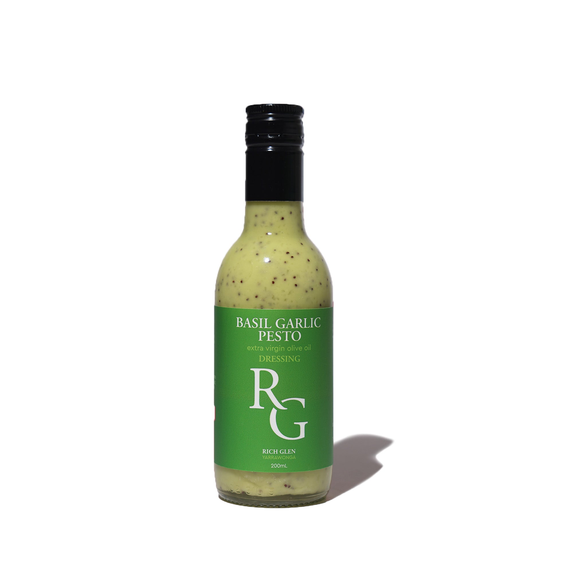 Rich Glen Basil Garlic Pesto Dressing – 200ml