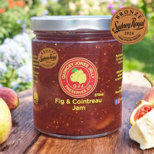 QJJ Fig & Cointreau Jam 270ml