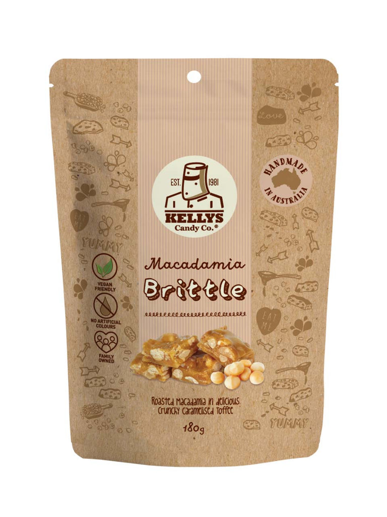 Macadamia Brittle - Pouch 180g