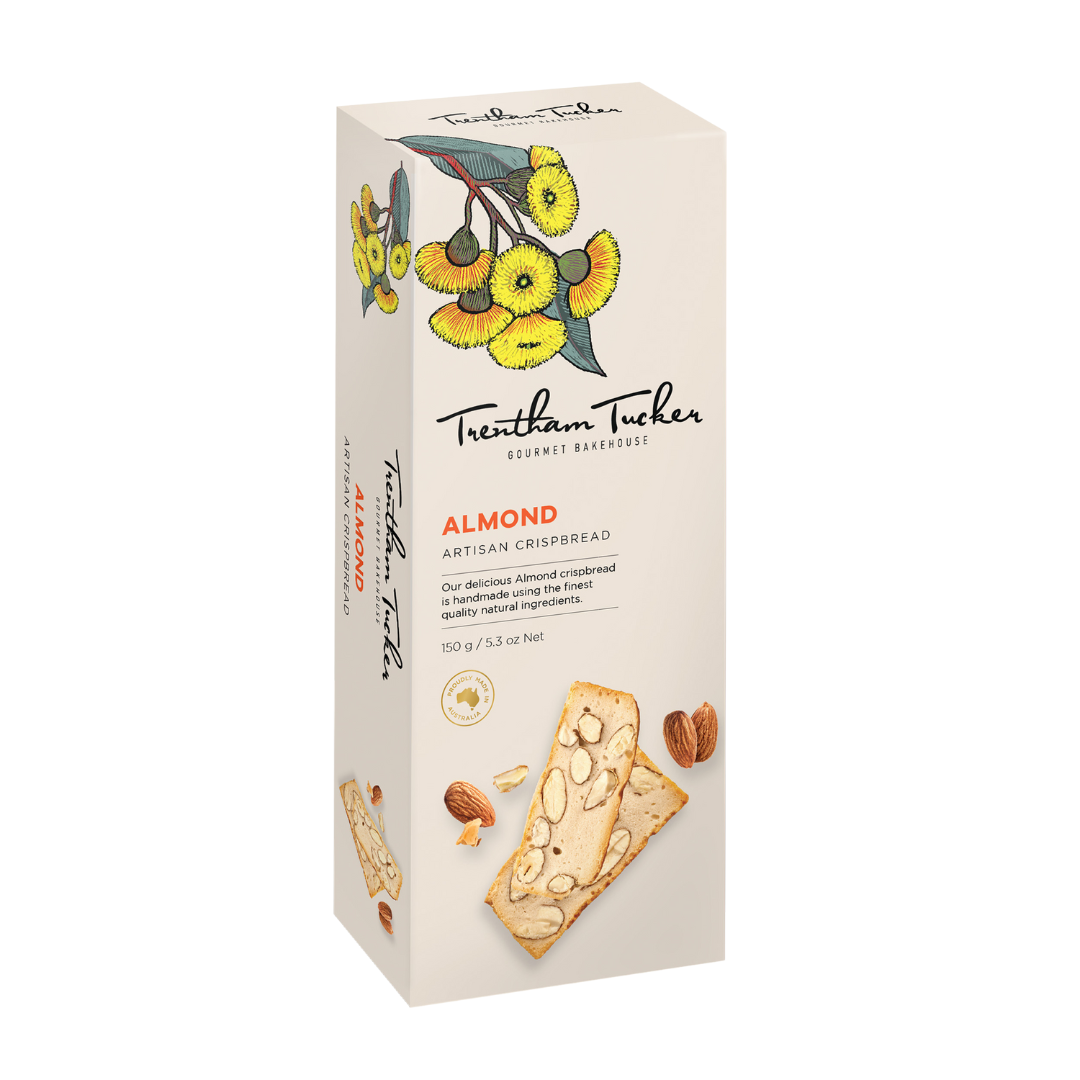 Trentham Tucker - Artisan Crispbread Almond Cello