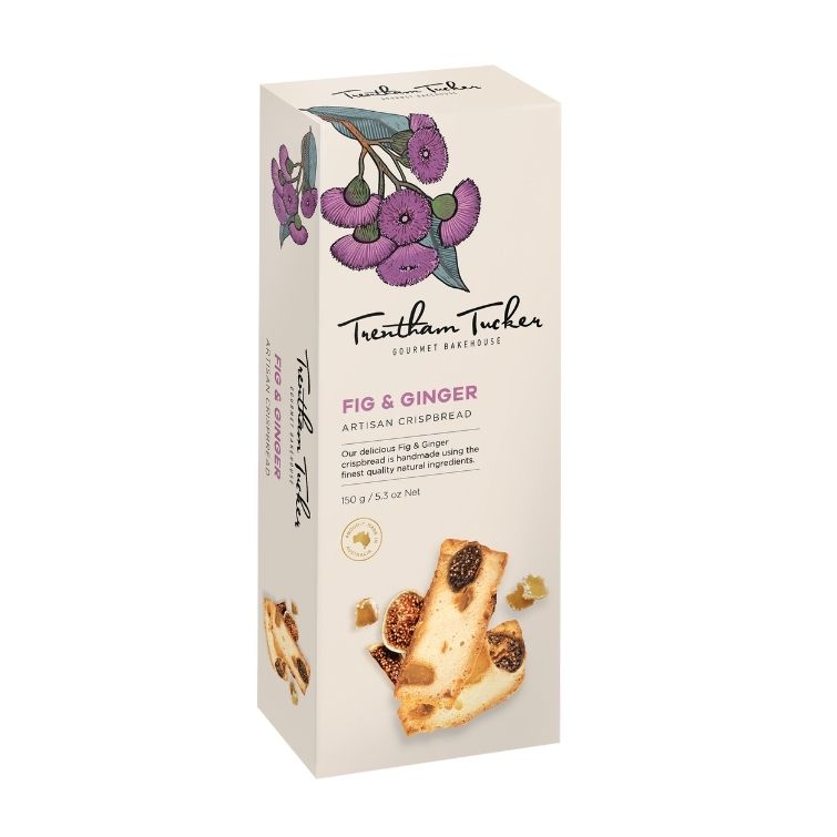 Trentham Tucker - Artisan Crispbread Fig & Ginger Cello