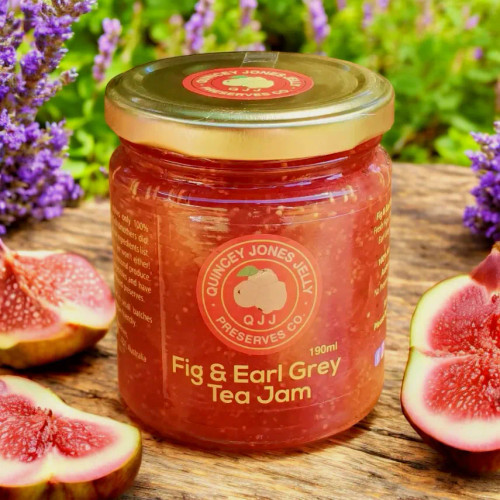 QJJ Fig & Earl Grey Tea Jam 190ml