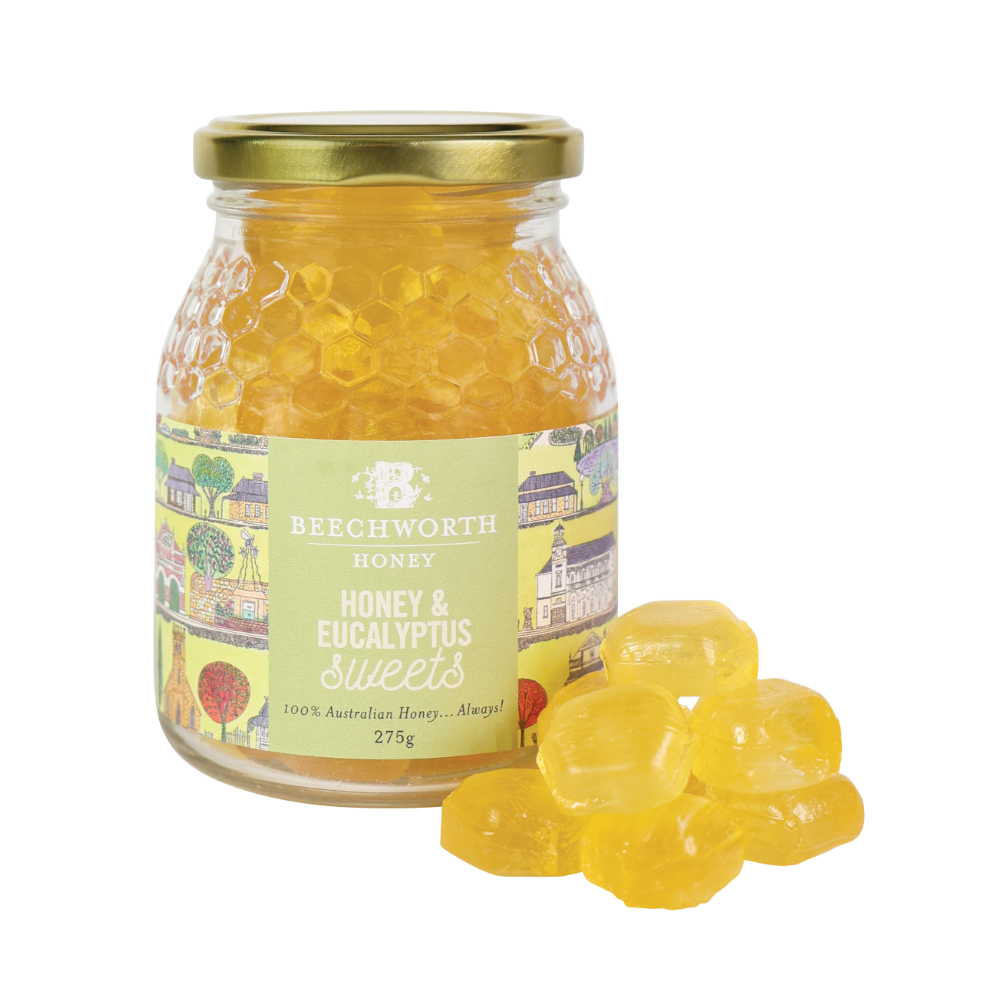 Beechworth Honey - Honey & Eucalyptus Sweets 275g