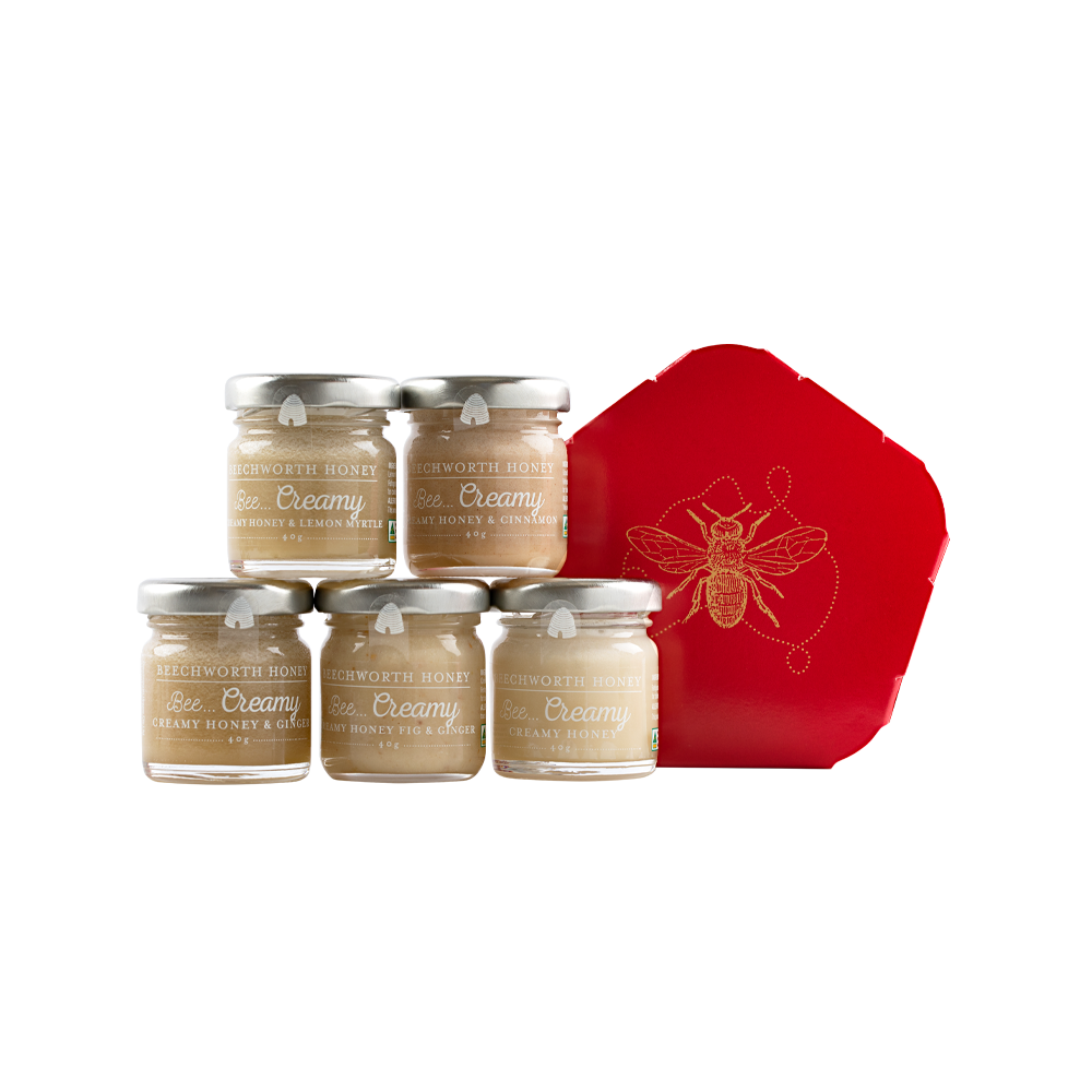 Beechworth Honey - Bee Creamy Mini Collection Gift Pack 40g x 5