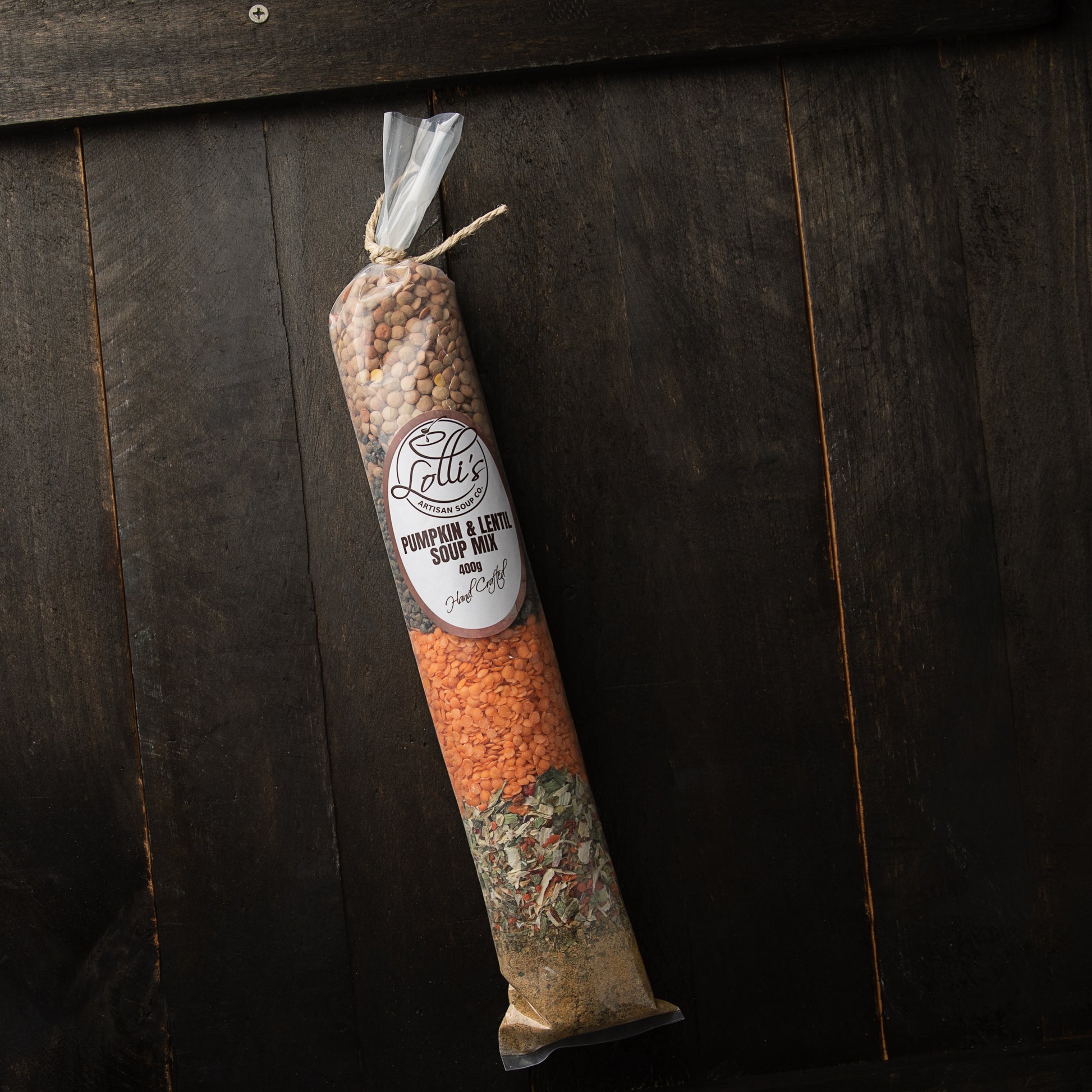 Lolli's Artisan Soup- Pumpkin & Lentil Soup Mix