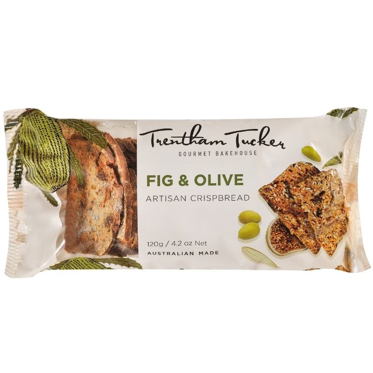 Trentham Tucker - Artisan Crispbread Fig & Olive