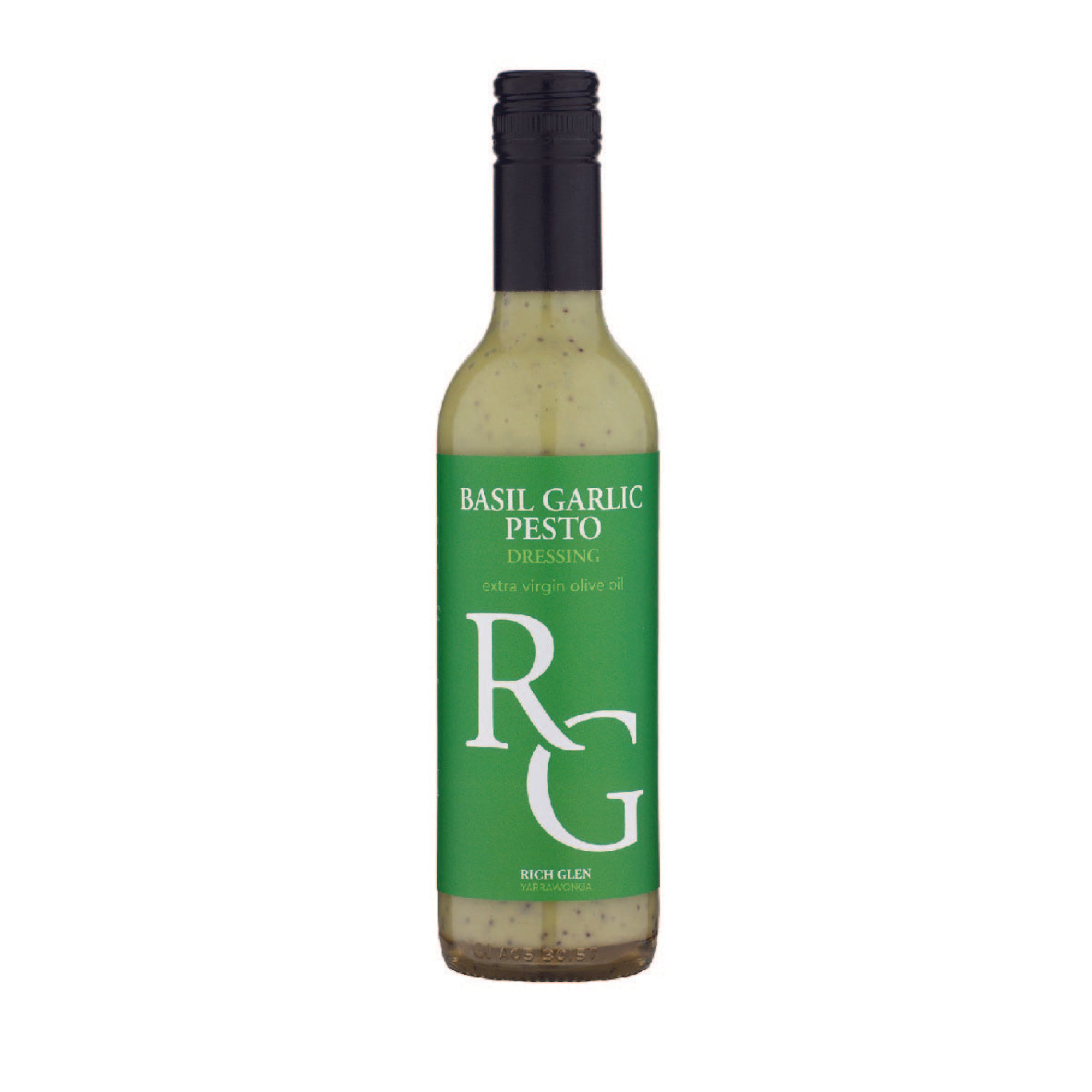 Rich Glen Basil Garlic Pesto Dressing – 375ml