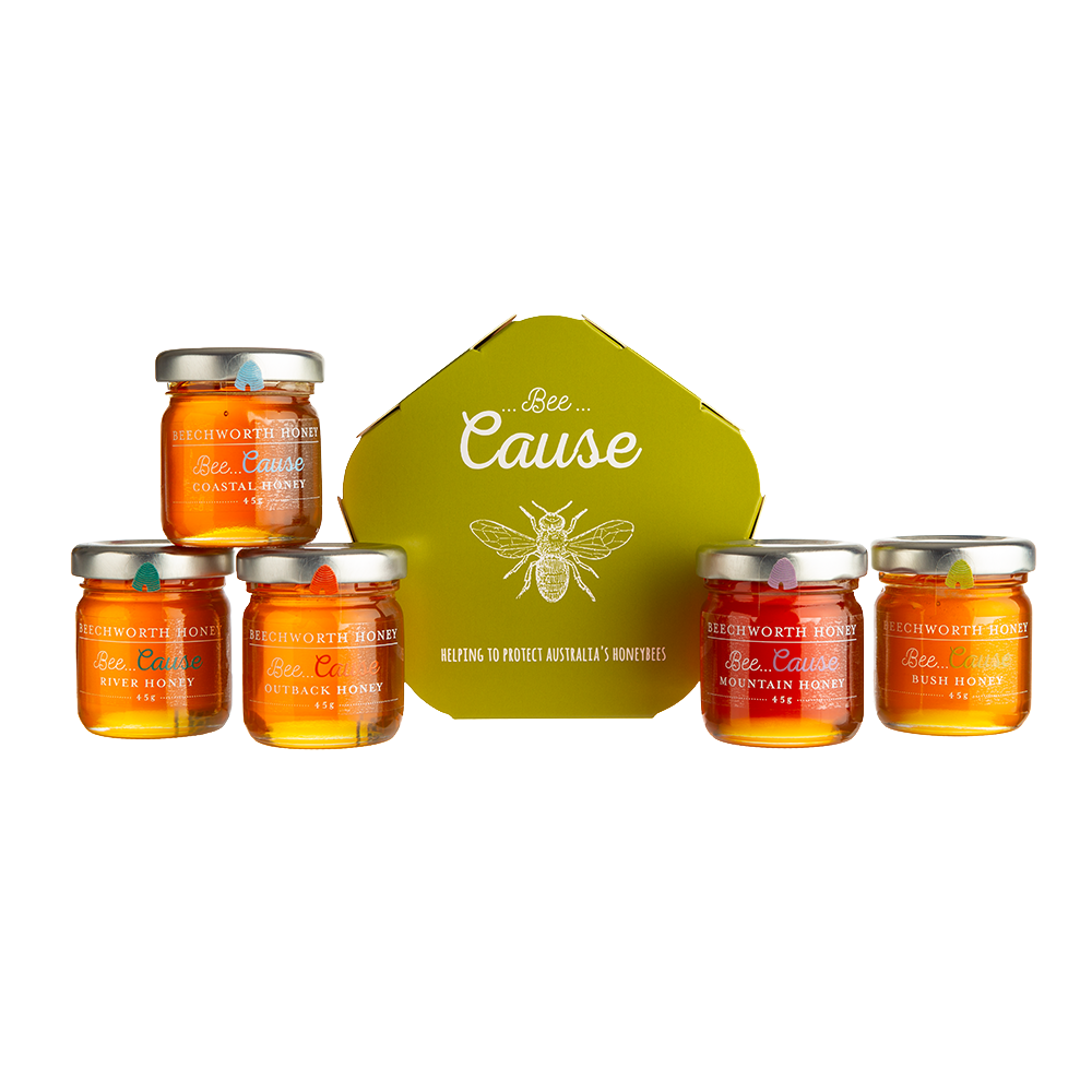 Beechworth Honey - Bee Cause Mini Collection Gift Pack 45g x 5