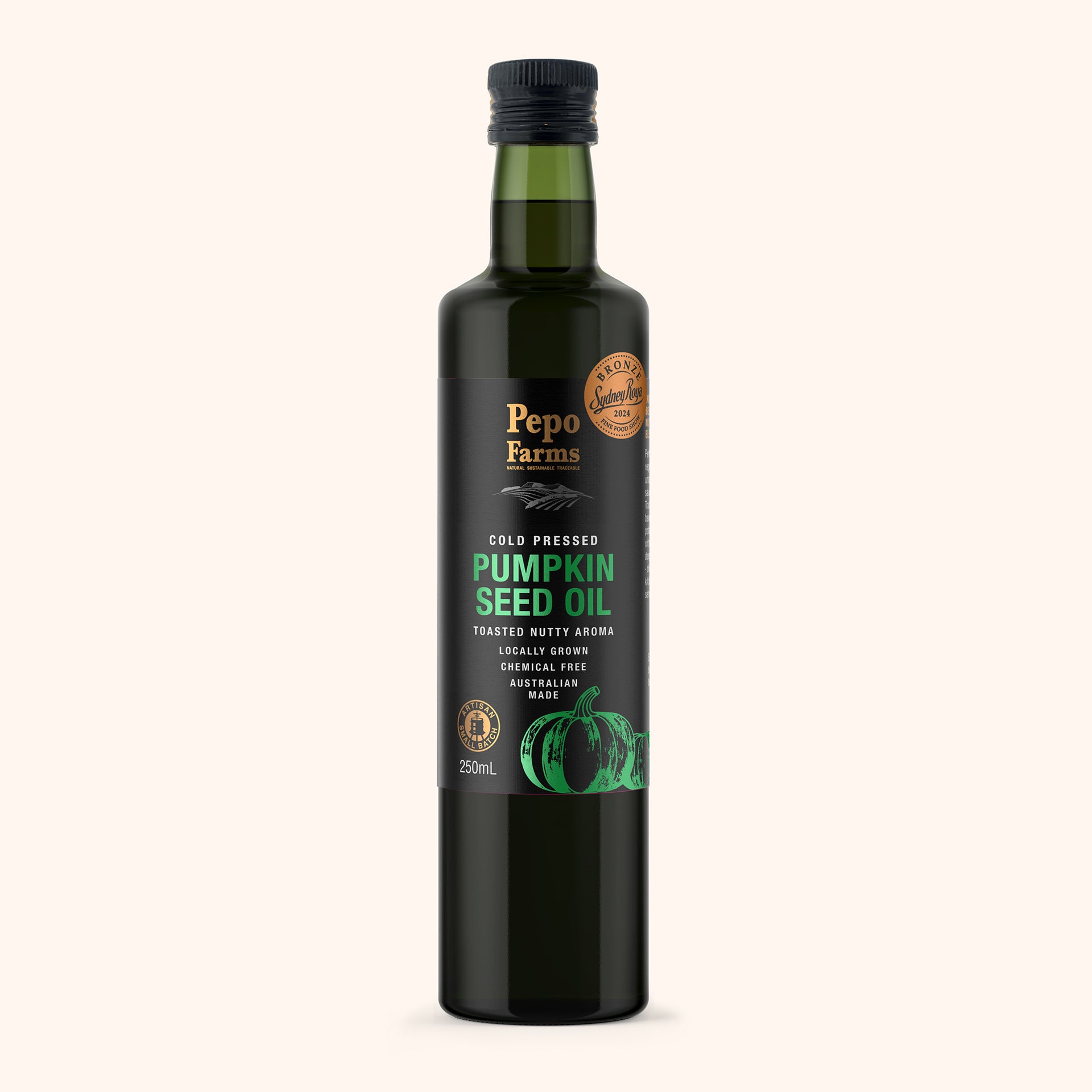 Pepo Farms - Pumpkin Seed Oil – 250ml bottle