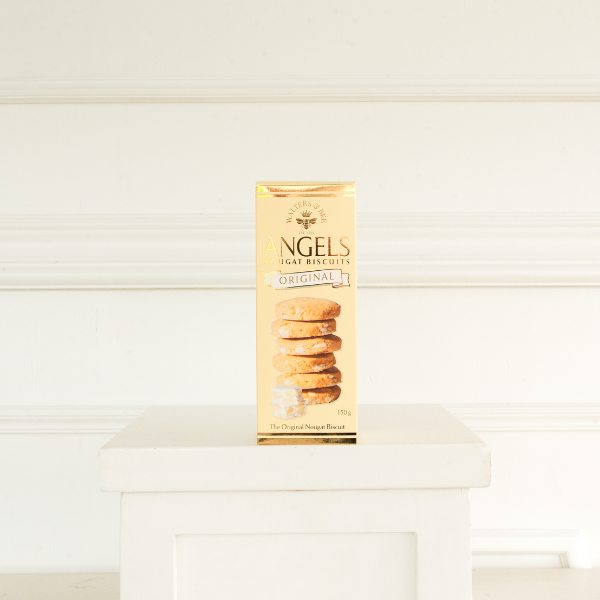 Walters & Bee Original Angels Nougat Biscuits, Original Butter Biscuits Mixed with Chunks of Honey Nougat, A Great Gift for All Occasions. Loveingly Handmade & Kosher and Halal Friendly