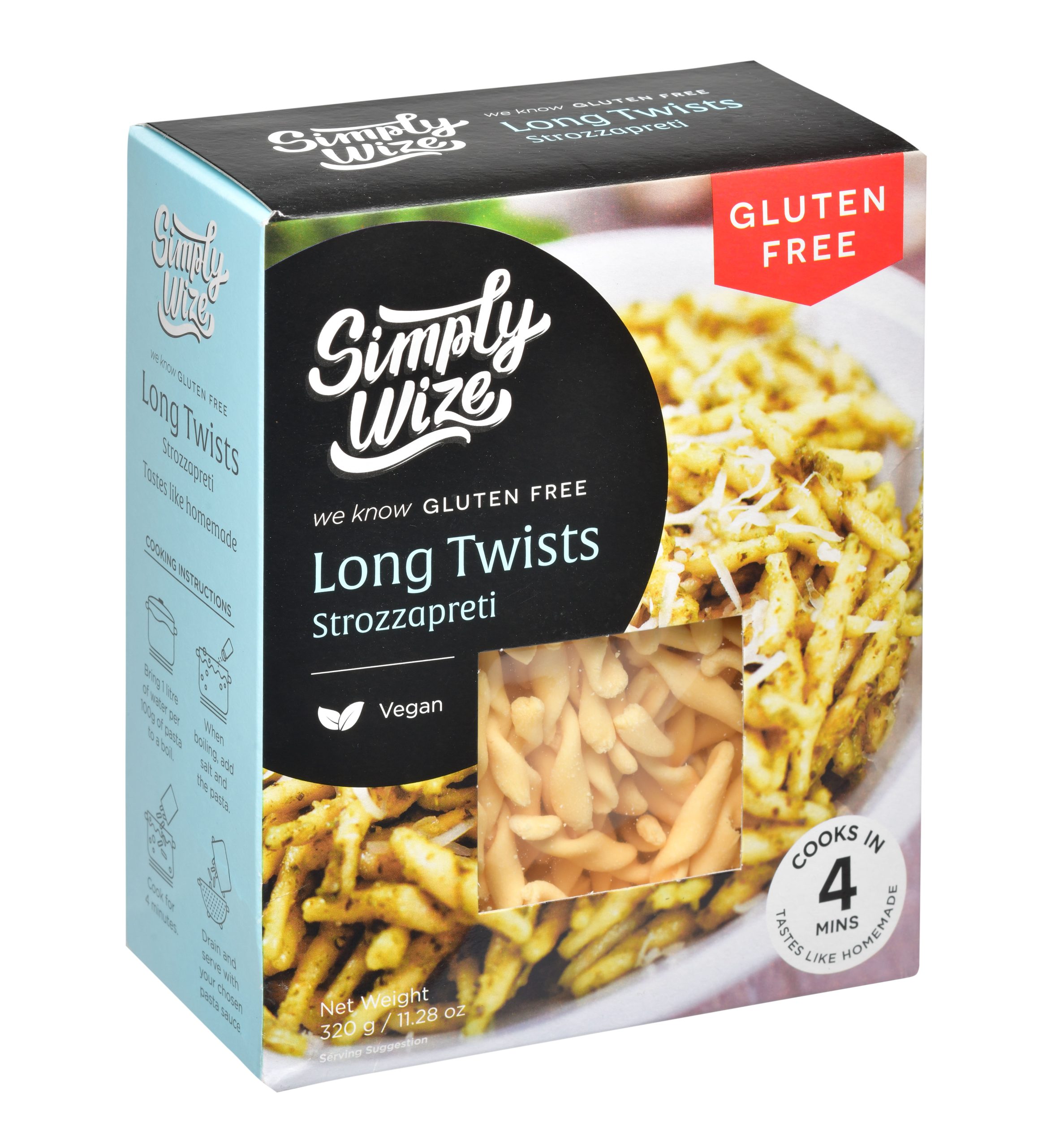 Simply Wize GF Long Twist Strozzapreti
