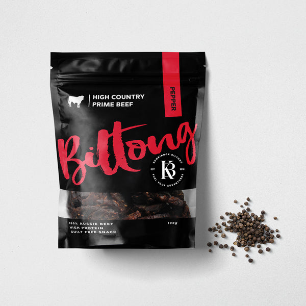 Koorinook Biltong-Pepper - 100g